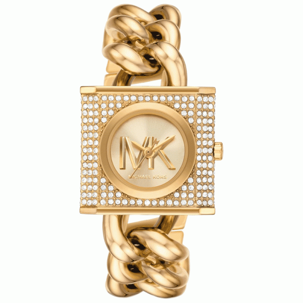 Michael Kors Women’s Quartz Gold Stainless Steel Gold Dial 25mm Watch MK4711