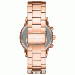 Michael Kors Women’s Quartz Rose Gold Pave Stainless Steel Rose Gold Pave Dial 41mm Watch MK6748