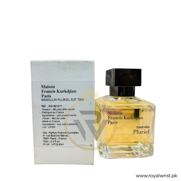 Maison Francis Kurkdjian Paris Masculin Pluriel EDT Perfume for Women 70ml (Original Tester) PT4231