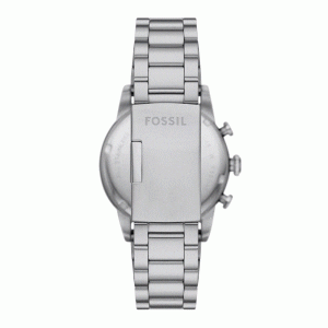 Fossil Men’s Quartz Silver Stainless Steel Blue Dial 42mm Watch FS6047