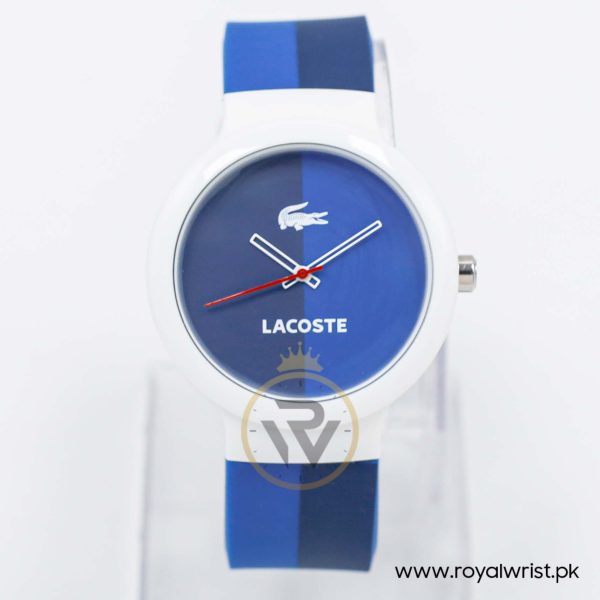 Lacoste Women’s/Kid’s Quartz Blue & Navy Silicone Strap Blue & Navy Dial 40mm Watch 2020035