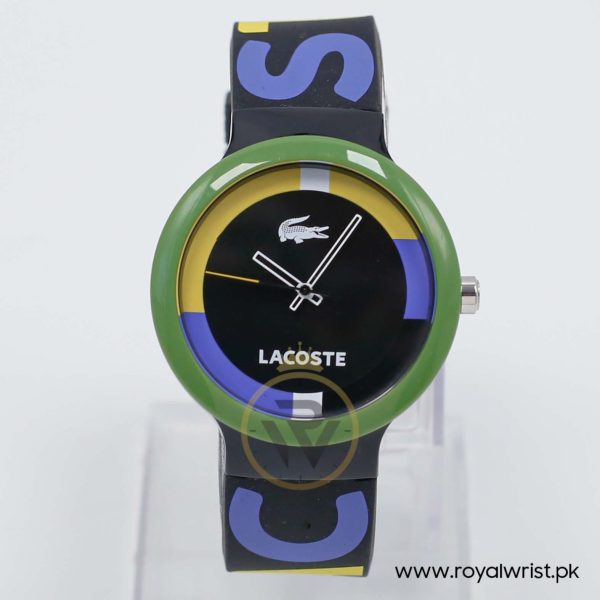 Lacoste Women’s/Kid’s Quartz Multi Color Silicone Strap Multi Color Dial 40mm Watch 2020031