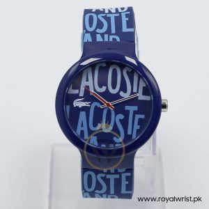 Lacoste Women’s/Kid’s Quartz Navy Blue Silicone Strap Navy Blue Dial 40mm Watch 2020054