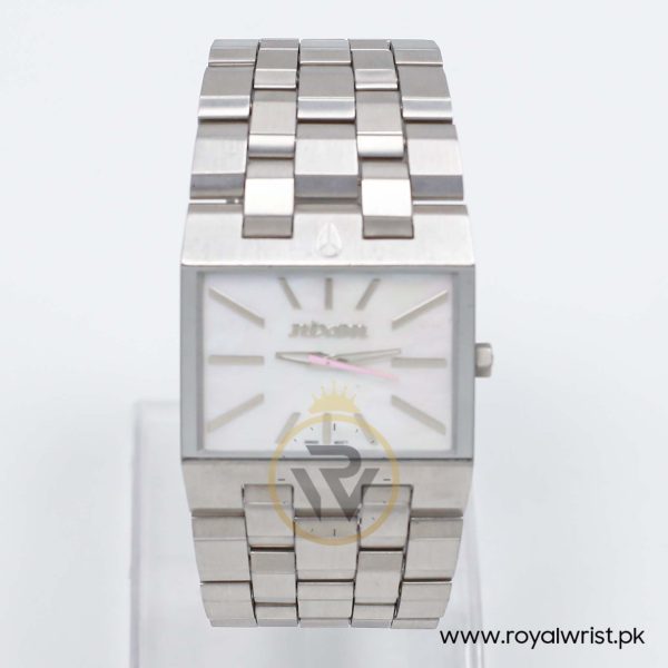 Nixon Women’s Quartz Silver Stainless Steel Mother Of Pearl Dial 36mm Watch A289005