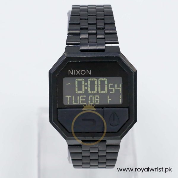 Nixon Men’s Digital Gunmetal Stainless Steel Black Dial 38mm Watch A158001