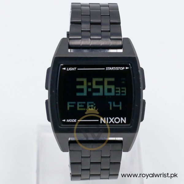 Nixon Men’s Digital Black Stainless Steel Black Dial 39mm Watch A1107001