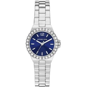 Michael Kors Women’s Quartz Silver Stainless Steel Blue Dial 30mm Watch MK7397