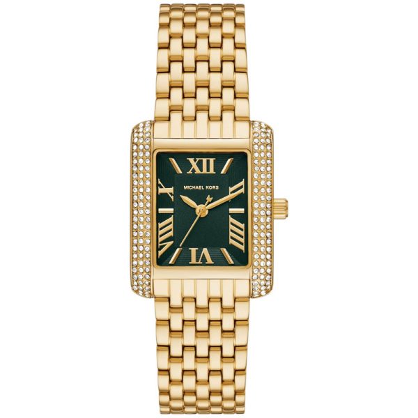 Michael Kors Women’s Quartz Gold Stainless Steel Green Dial 33mm Watch MK4742