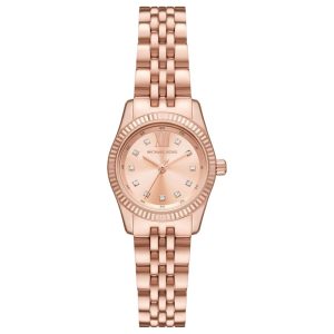 Michael Kors Women’s Quartz Rose Gold Stainless Steel Rose Gold Dial 26mm Watch MK4739