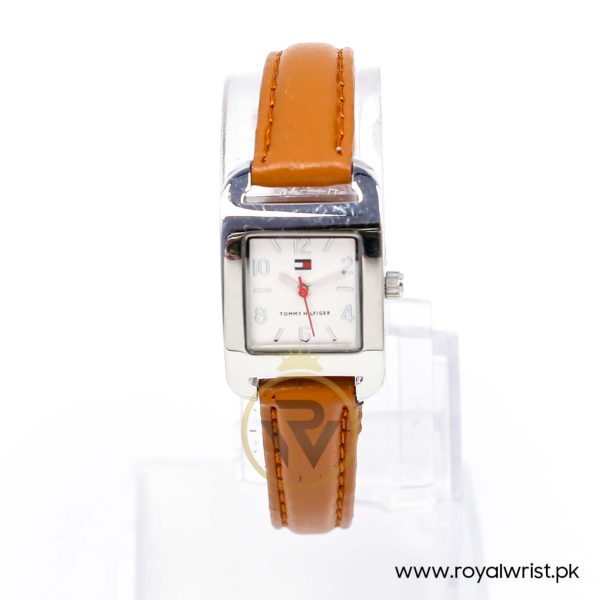 Tommy Hilfiger Women’s Quartz Brown Leather Strap Silver Dial 20mm Watch 1780679