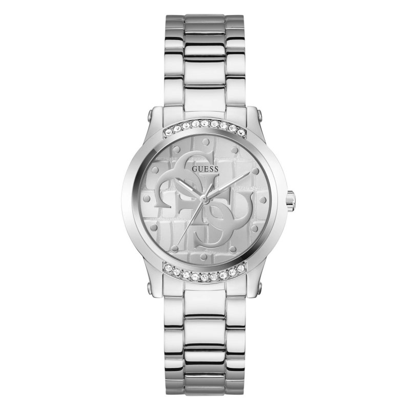 Guess Women’s Quartz Silver Stainless Steel Silver Dial 36mm Watch GW0861L1