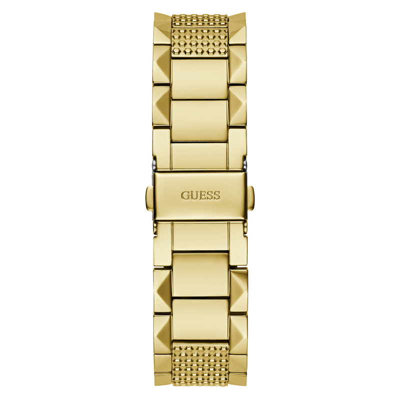 Guess Men’s Quartz Gold Stainless Steel Gold Dial 42mm Watch GW0622G1