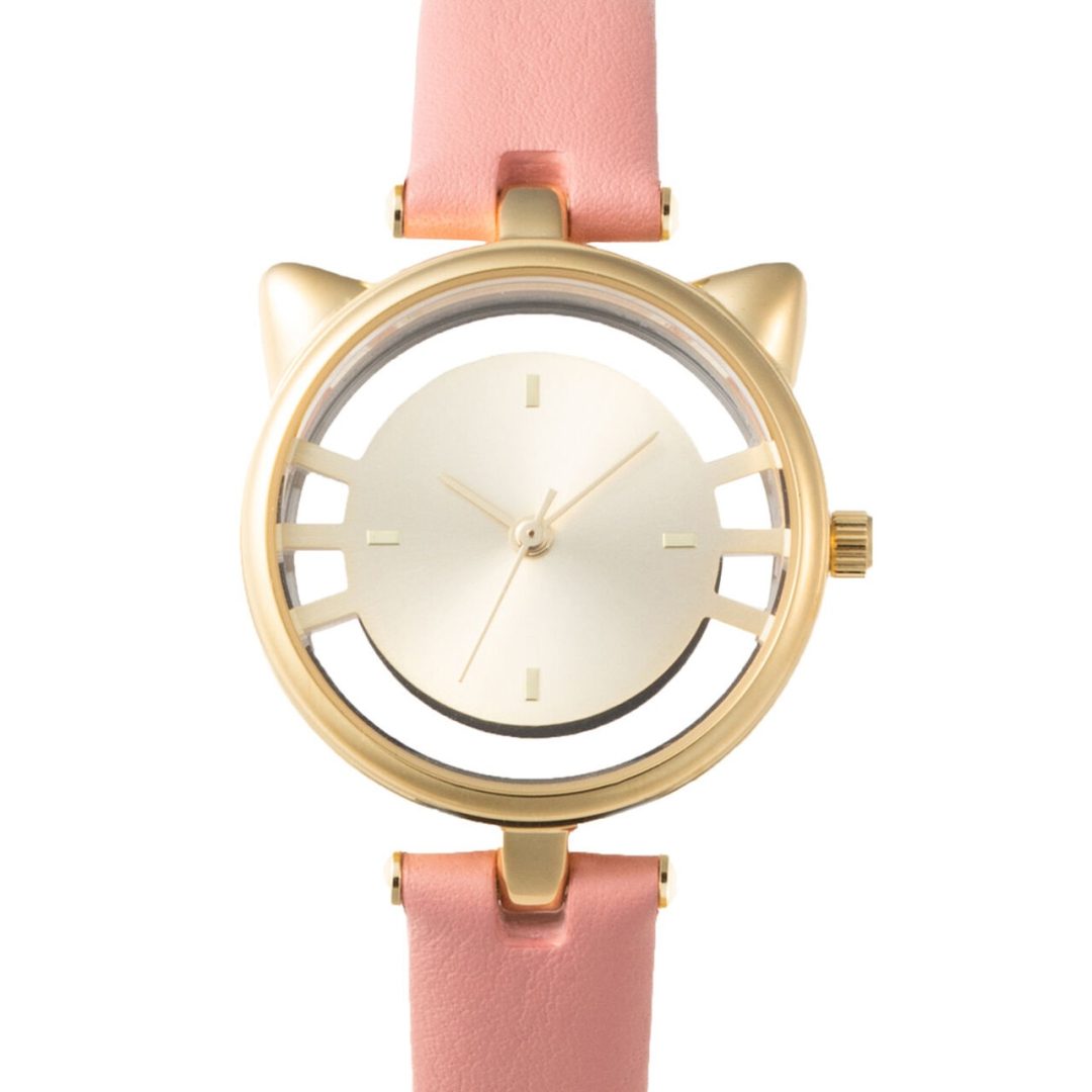 GRANDEUR Women’s Quartz Leather Strap Champagne Dial 36mm Watch ESL081W4
