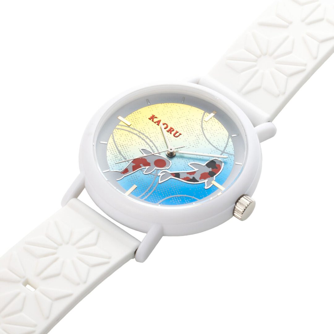 Kaoru Japan Women’s Quartz Silicone Strap Multi Dial 38mm Watch KAORU009SH Hinoki Fragrance - Image 3