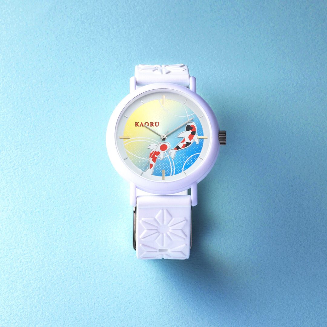 Kaoru Japan Women’s Quartz Silicone Strap Multi Dial 38mm Watch KAORU009SH Hinoki Fragrance - Image 4