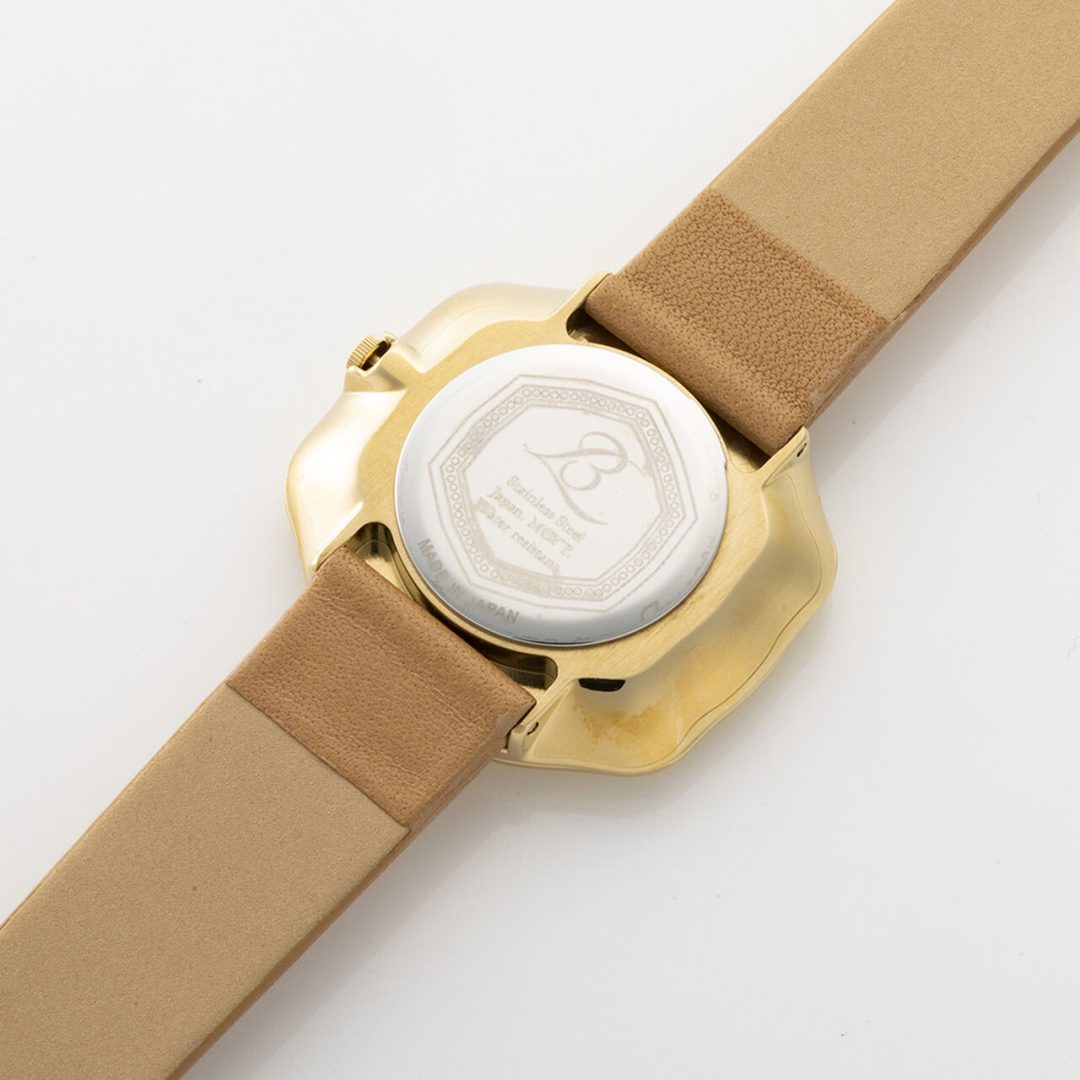 LOV-IN BOUQUET Japan Women’s Quartz Leather Strap White Dial 35mm Watch LVB126H3 - Image 5