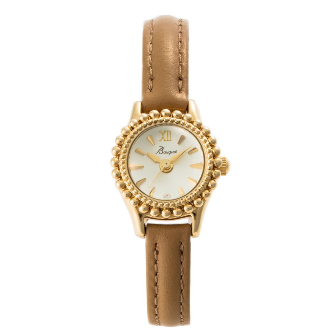 LOV-IN BOUQUET Japan Women’s Quartz Leather White Dial 25mm Watch LVB128G2