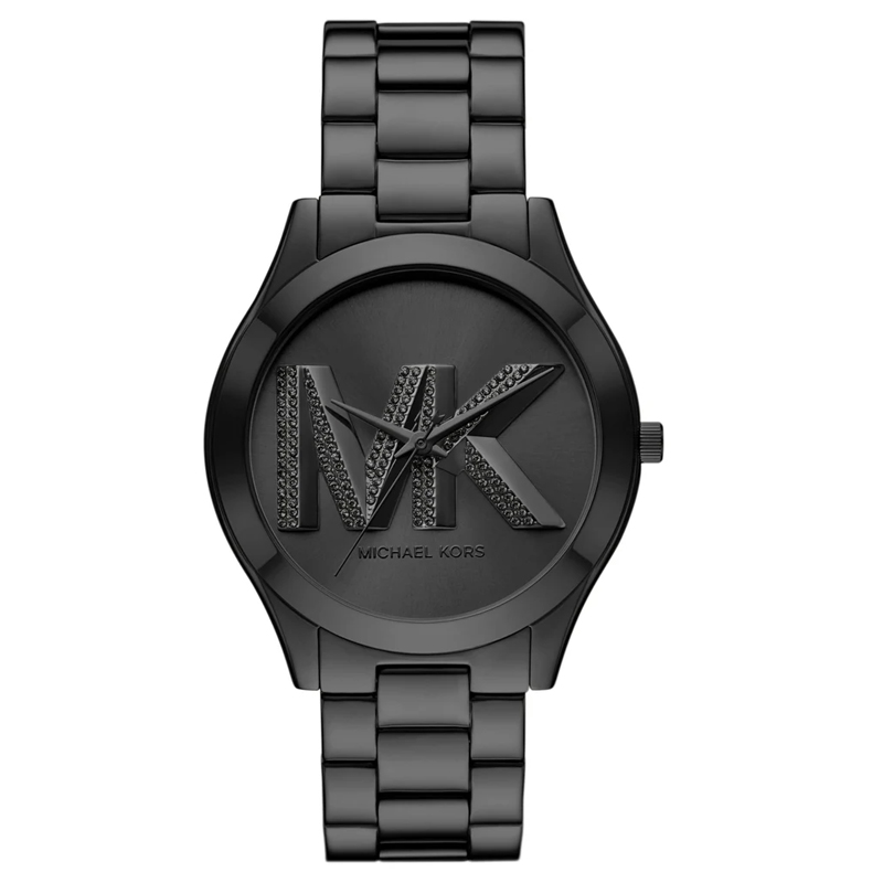 Michael Kors Women’s Quartz Black Stainless Steel Black Dial 42mm Watch MK4734