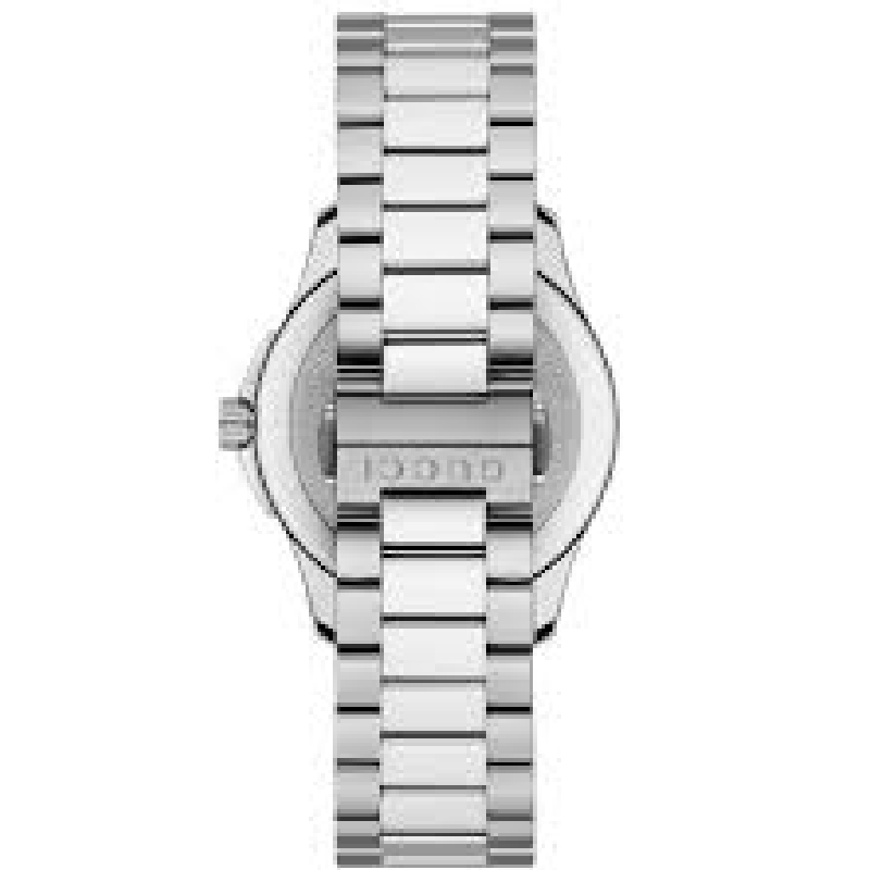 Gucci Men’s Quartz Stainless Steel Brown Dial 50mm Watch YA126445