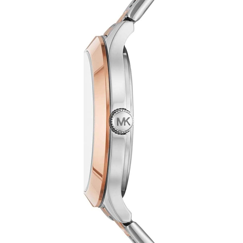 Michael Kors Women’s Quartz Two-tone Stainless Steel Silver Dial 38mm Watch MK1045