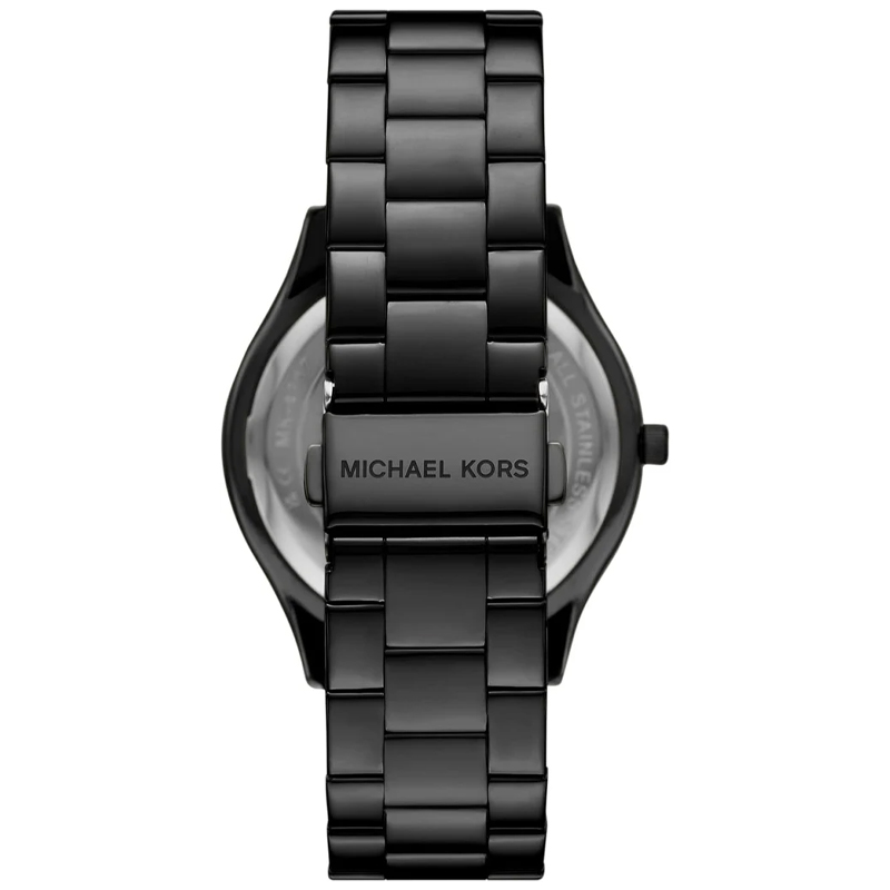 Michael Kors Women’s Quartz Black Stainless Steel Black Dial 42mm Watch MK4734 - Image 2