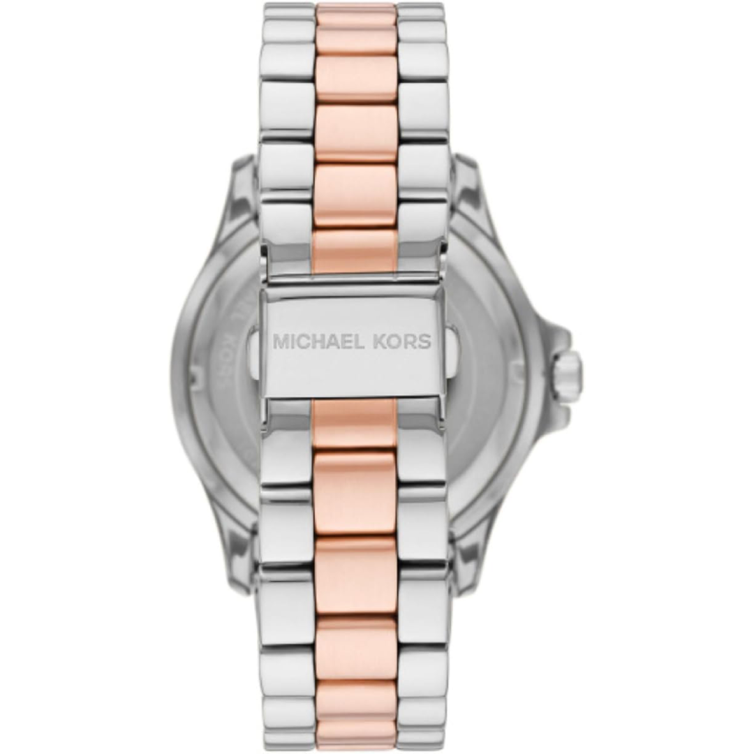 Michael Kors Women’s Quartz Two-Tone Stainless Steel Mother Of Pearl Peach Dial 40mm Watch MK7402 - Image 3