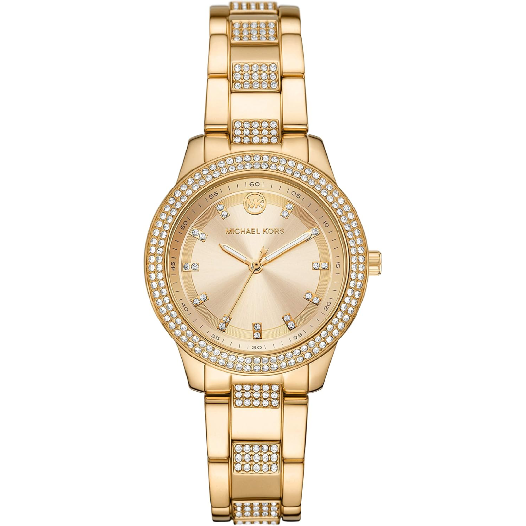 Michael Kors Women’s Quartz Gold Stainless Steel Gold Dial 40mm Watch MK4575