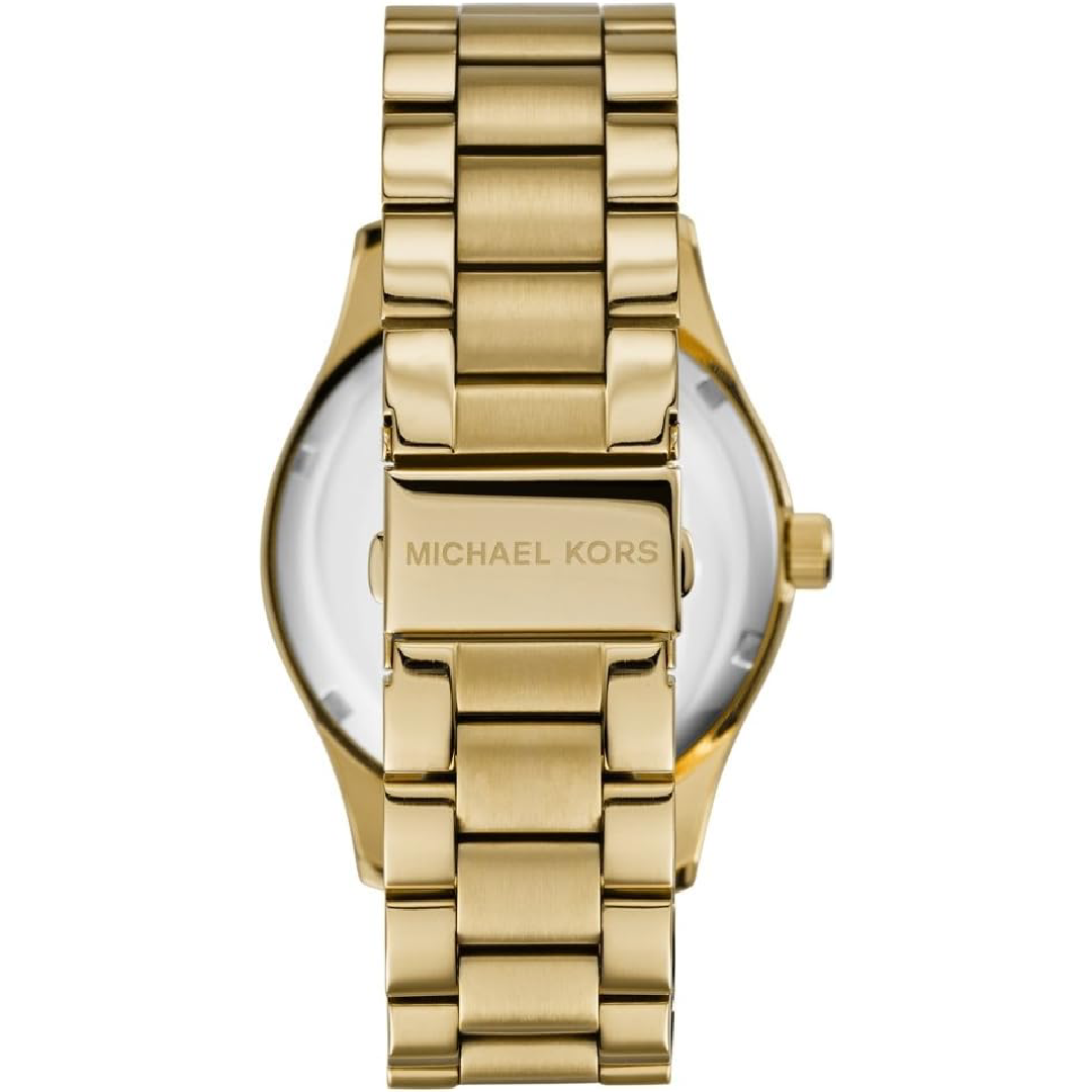 Michael Kors Women’s Quartz Gold Stainless Gold Dial 43mm Watch MK5959 - Image 3