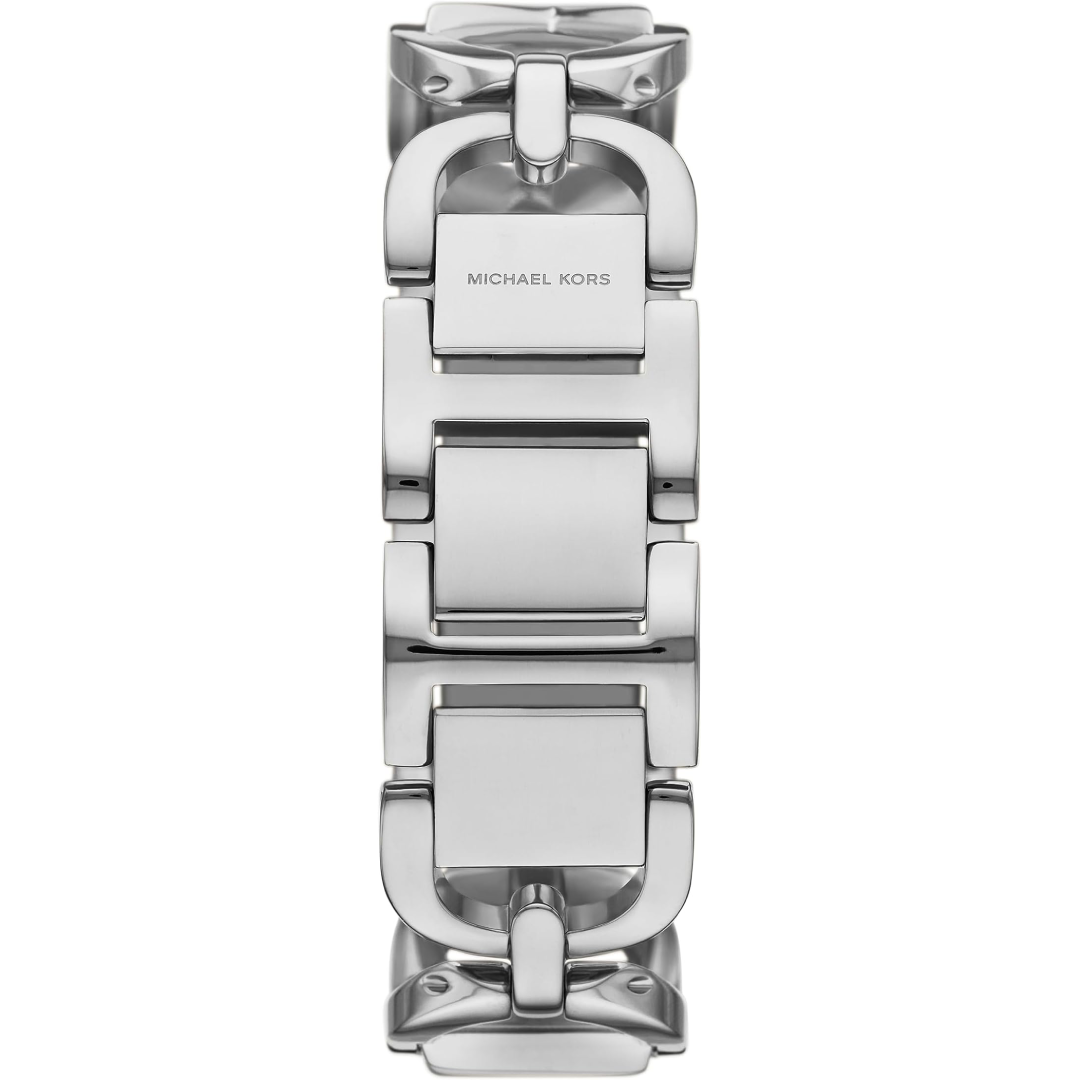 Michael Kors Women’s Quartz Silver Stainless Steel Silver Dial 30mm Watch MK7407 - Image 3