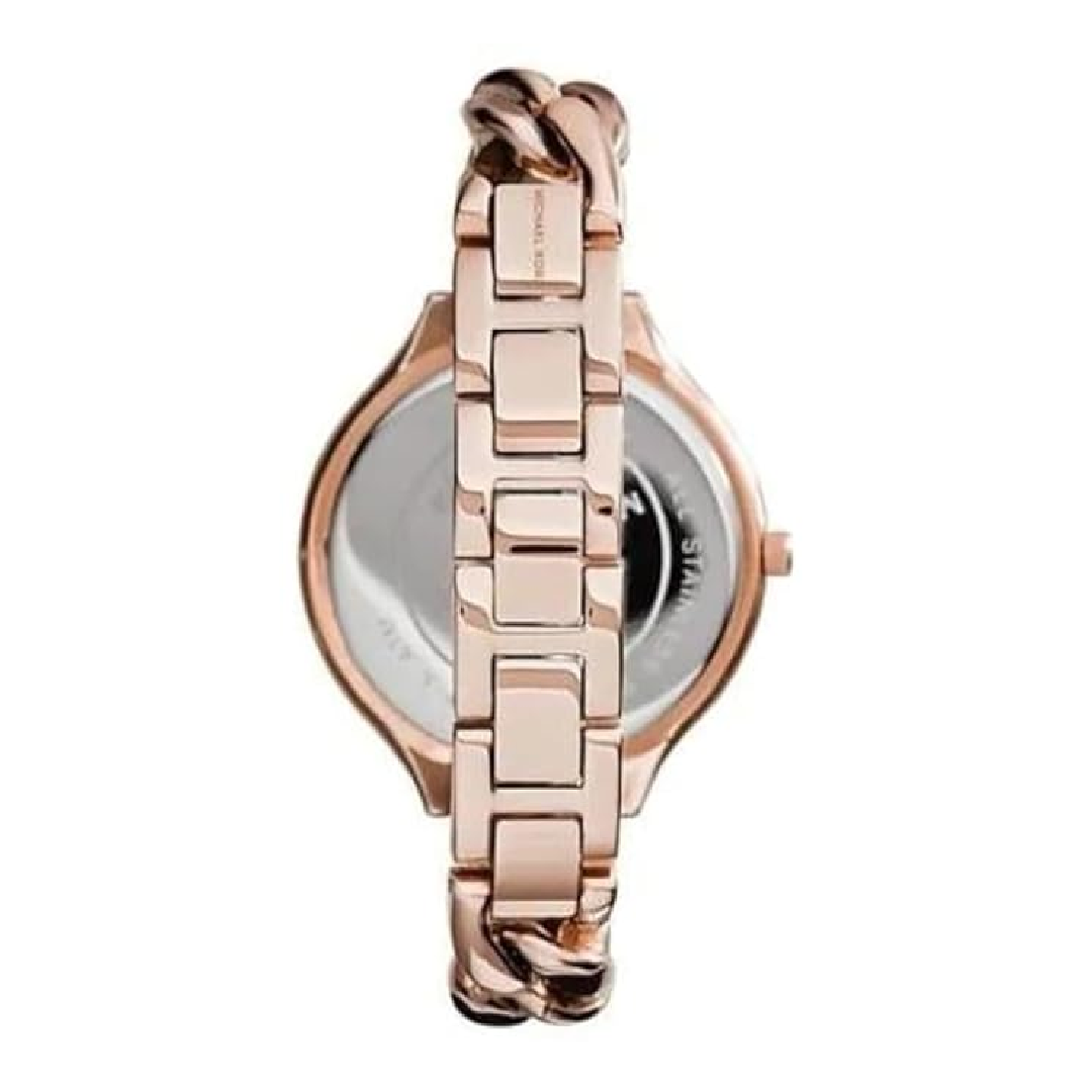 Michael Kors Women’s Quartz Rose Gold Stainless Steel Rose Gold Dial 42mm Watch MK3223 - Image 2