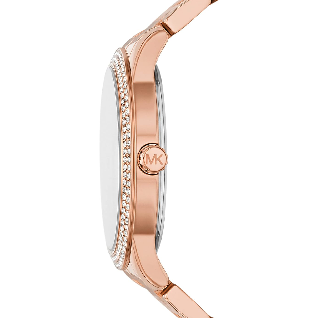 Michael Kors Women's Quartz Stainless Steel Rose Gold Dial 40mm Watch MK6880 - Image 2