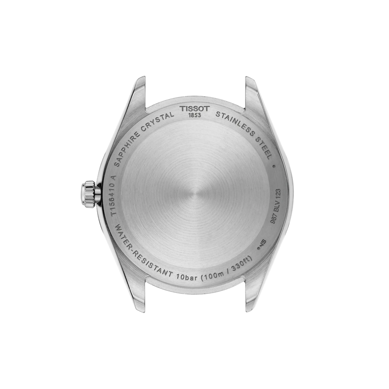 TISSOT Men’s Quartz Swiss Made Two-tone Stainless Steel Silver Dial 40mm Watch T156.410.22.031.00