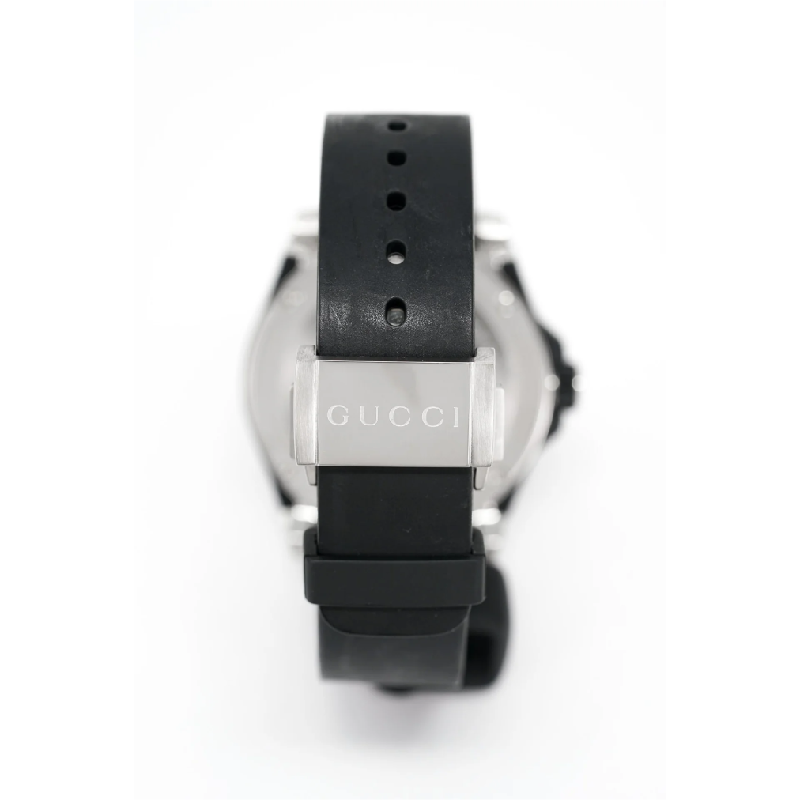Gucci Men's Quartz Stainless Steel Black Dial Men's Watch Dial 40mm Watch YA136323