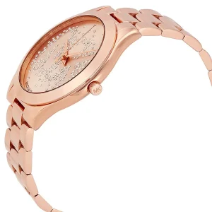 Michael Kors Women’s Quartz Rose Gold Stainless Steel Rose Gold Dial 42mm Watch MK3591