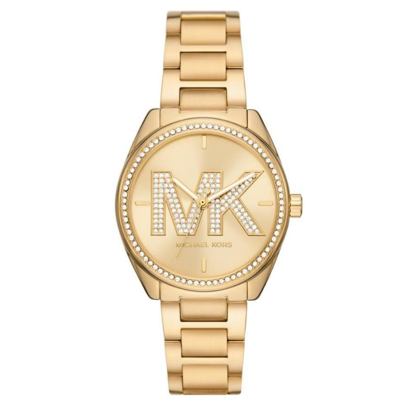 Michael Kors Women’s Quartz Gold Stainless Steel Gold Dial 36mm Watch MK7381