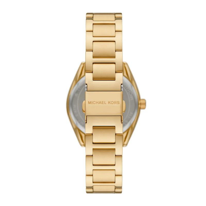 Michael Kors Women’s Quartz Gold Stainless Steel Gold Dial 36mm Watch MK7381 (Like New) - Image 3