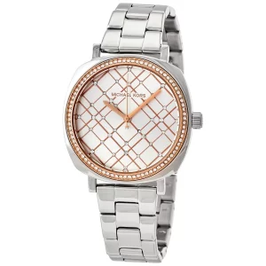 Michael Kors Women's Quartz Silver Stainless Steel Silver Dial 38mm Watch MK3988