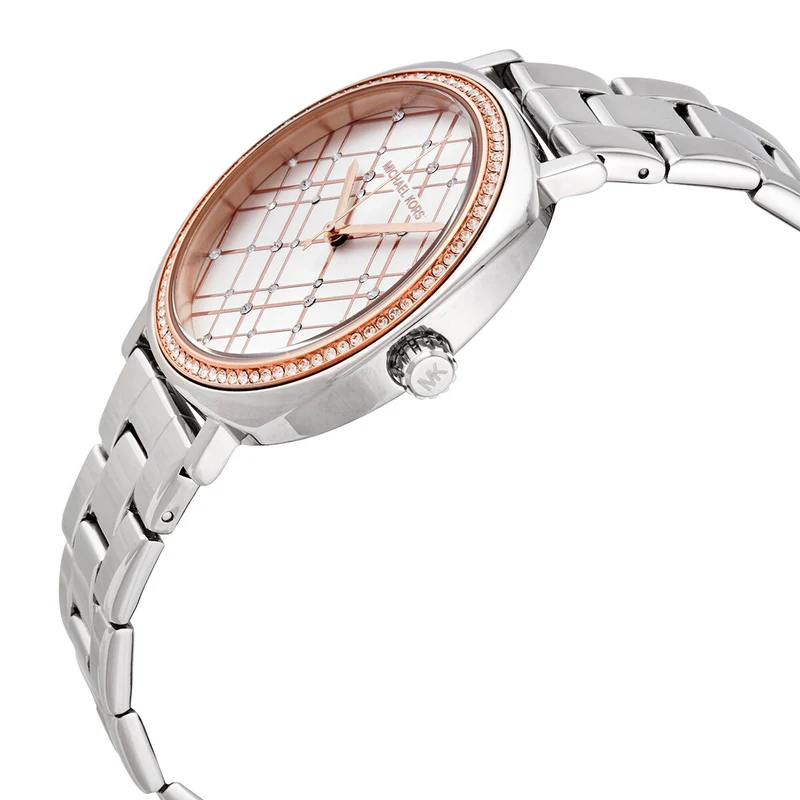 Michael Kors Women's Quartz Silver Stainless Steel Silver Dial 38mm Watch MK3988 - Image 2