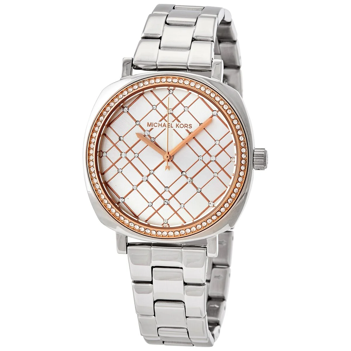 Michael Kors Women's Quartz Silver Stainless Steel Silver Dial 38mm Watch MK3988