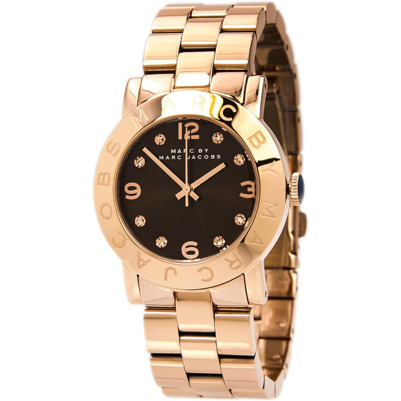 Marc by Marc Jacobs Women's Quartz Stainless Steel Brown Dial 36mm Watch MBM3167