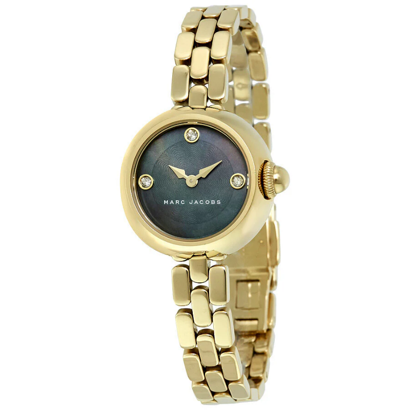 Marc by Marc Jacobs Women’s Quartz Stainless Steel Black Dial 28mm Watch MJ3460