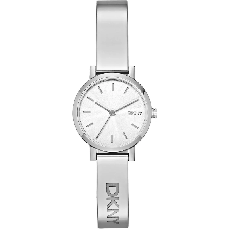 DKNY Women’s Quartz Stainless Steel Silver Dial 24mm Watch NY2306 (Without Tag)