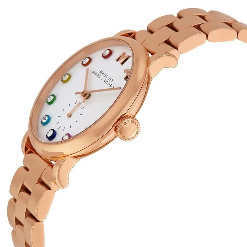 Marc by Marc Jacobs Women’s Quartz Rose Gold Stainless Steel White Dial 36mm Watch MBM3441 - Image 2