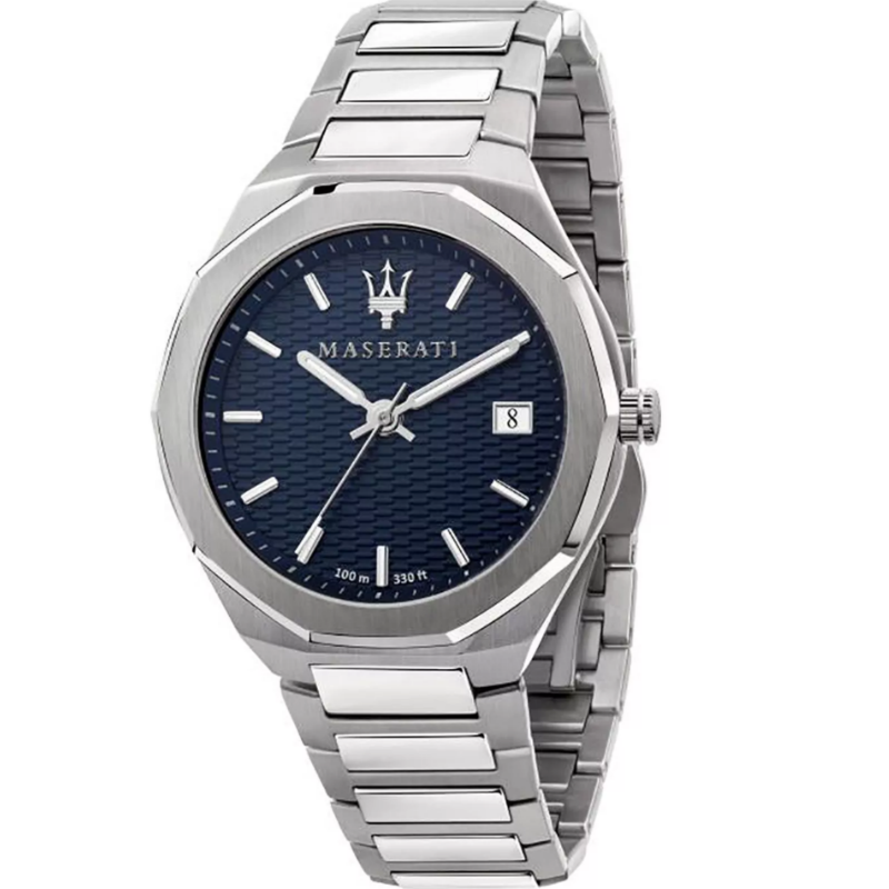 Maserati Men’s Quartz Silver Stainless Steel Blue Dial 42mm Watch R8853142006