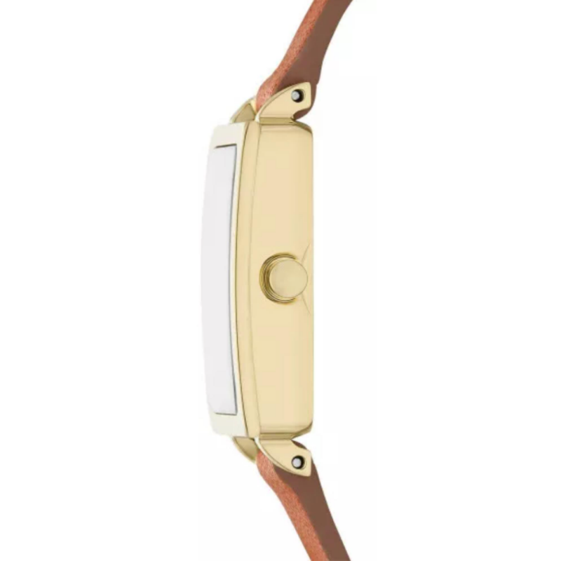 Skagen Women’s Quartz Brown Leather Strap White Dial 30mm Watch SKW3149 (Without Tag) - Image 2