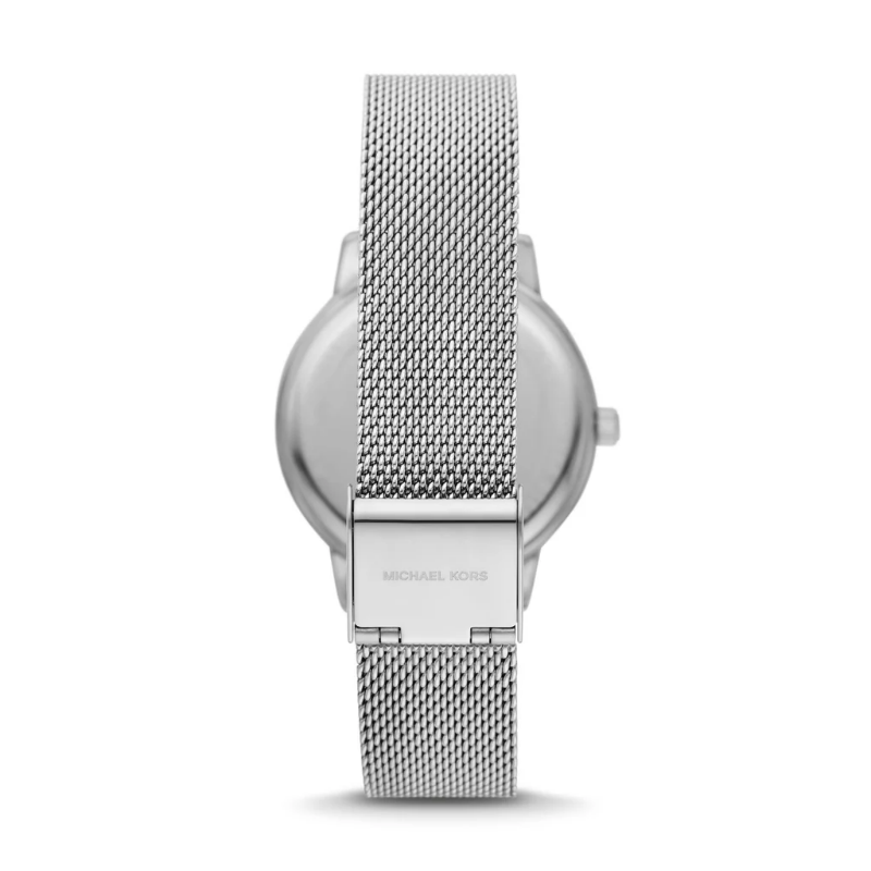 Michael Kors Women’s Quartz Silver Stainless Steel Silver Dial 36mm Watch MKO1013 - Image 2