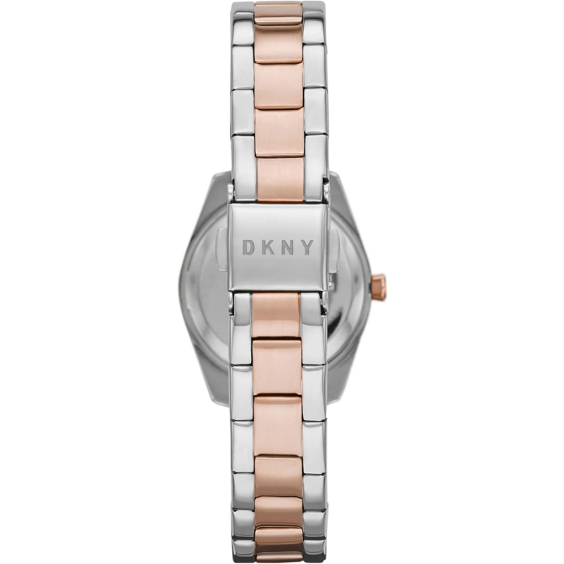 DKNY Women’s Quartz Two-Tone Stainless Steel Silver Dial 26mm Watch NY2923 (Without Tag) - Image 3