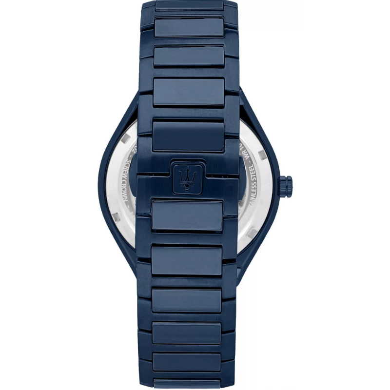 Maserati Men’s Quartz Two-Tone Stainless Steel Blue Dial 45mm Watch R8853141001 - Image 3
