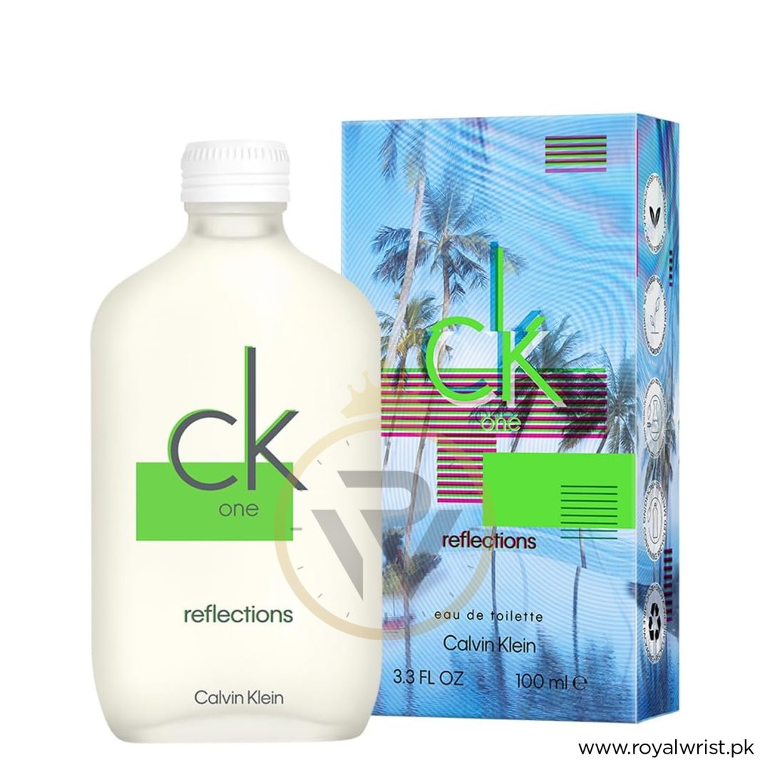 Calvin Klein CK One Reflections EDT Perfume For Unisex 100ml (Original Perfume) PT0368