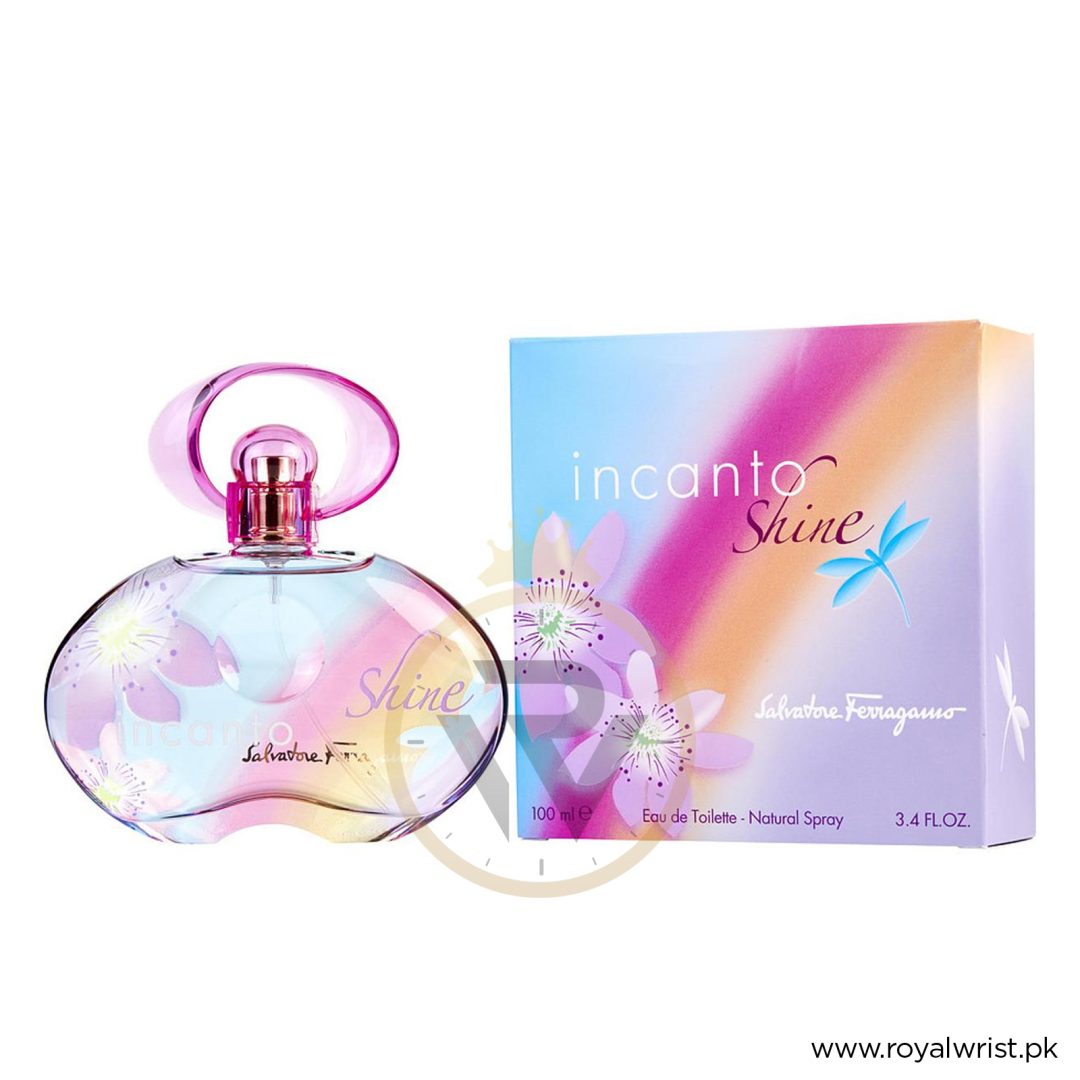 Salvatore Ferragamo Incanto Shine EDT Perfume For Women 100ml (Original Perfume) PO8163